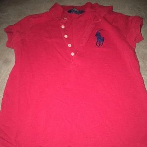 Girls polo top